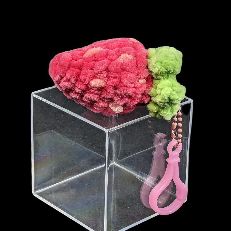 Strawberry Crochet Plush Mini Keychain (Assorted!)