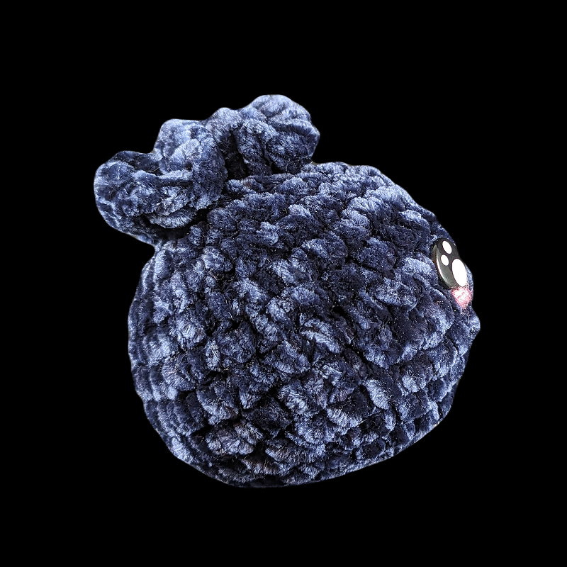 Small Kawaii Blueberry Crochet Ball Plush (Assorted!)