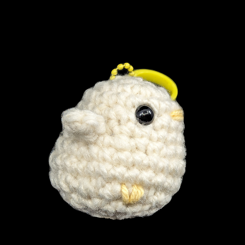 Tiny Kawaii Duckie Chick Crochet Plush Mini Keychain (Assorted!)