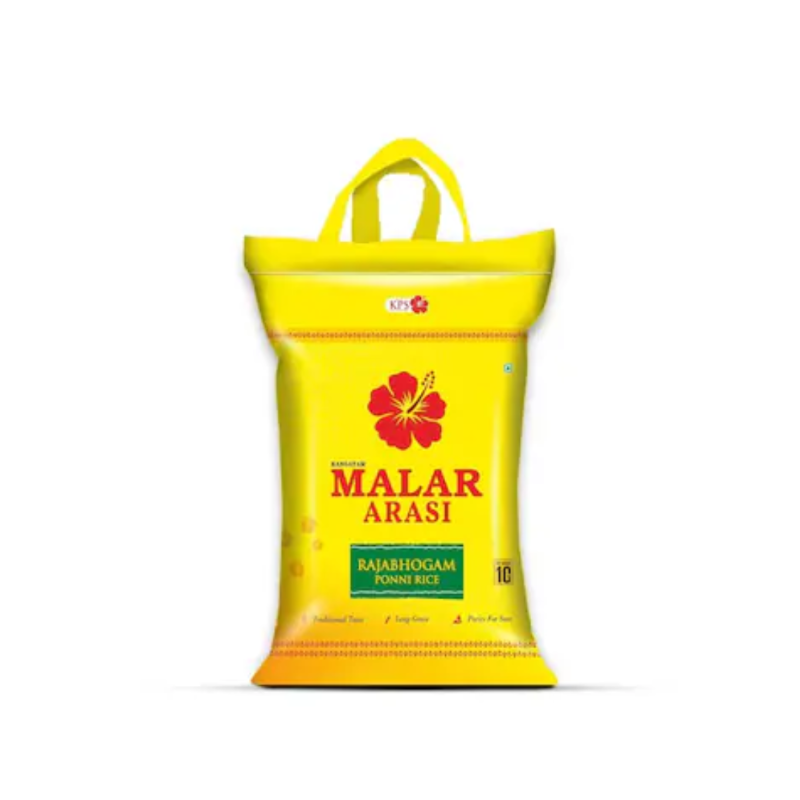 Malar Rice Yellow Rajabogam Ponni