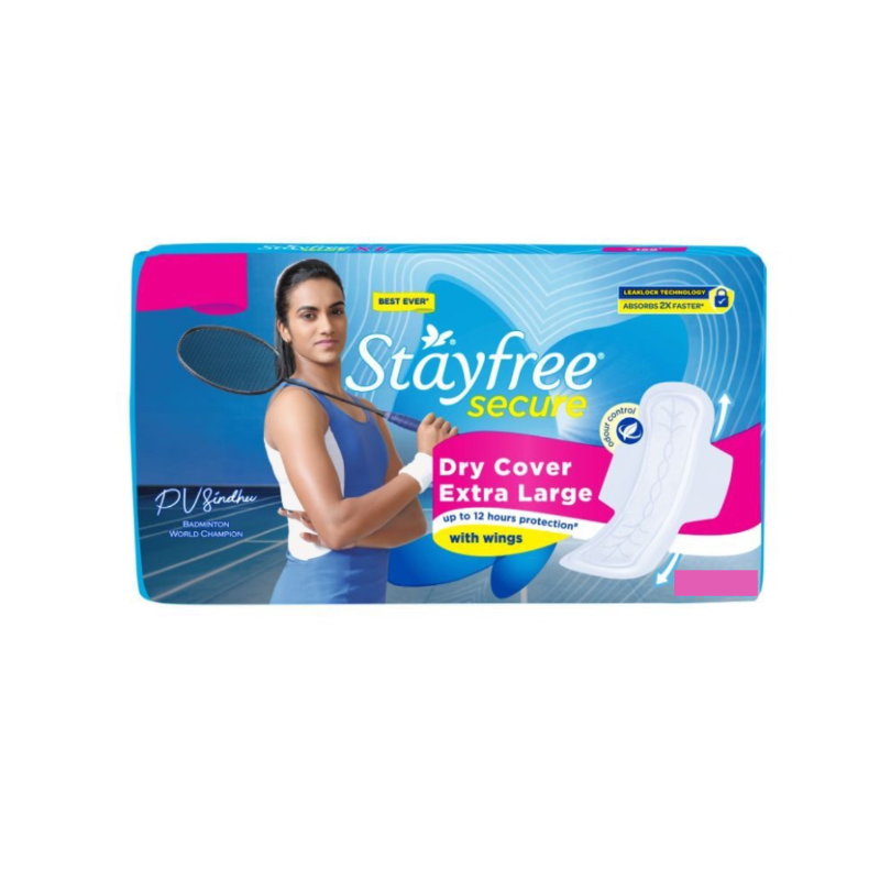 Stayfree Secure Dry Cover XL