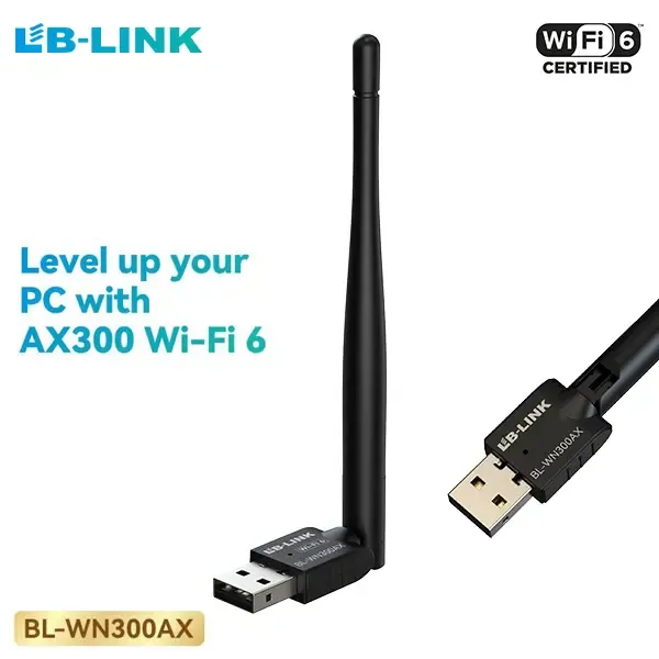 📶 LB-LINK AX300 Wi-Fi 6 USB Adapter