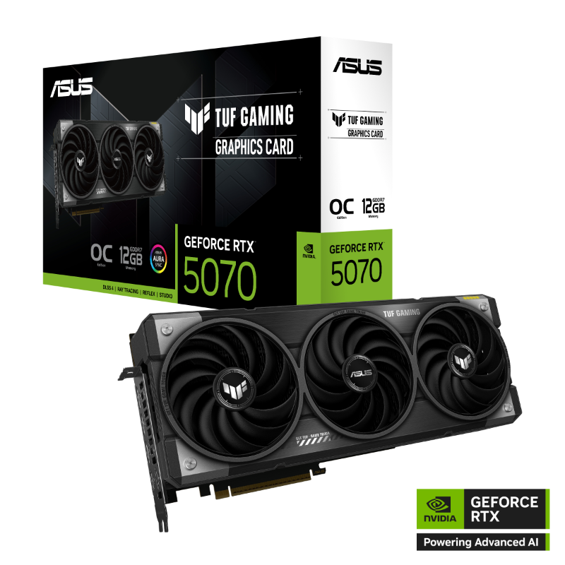 Asus TUF Gaming GeForce RTX 5070 12GB GDDR7 OC
