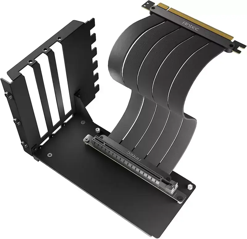Antec PCI-E 4.0 Riser Cable With Vertical Bracket