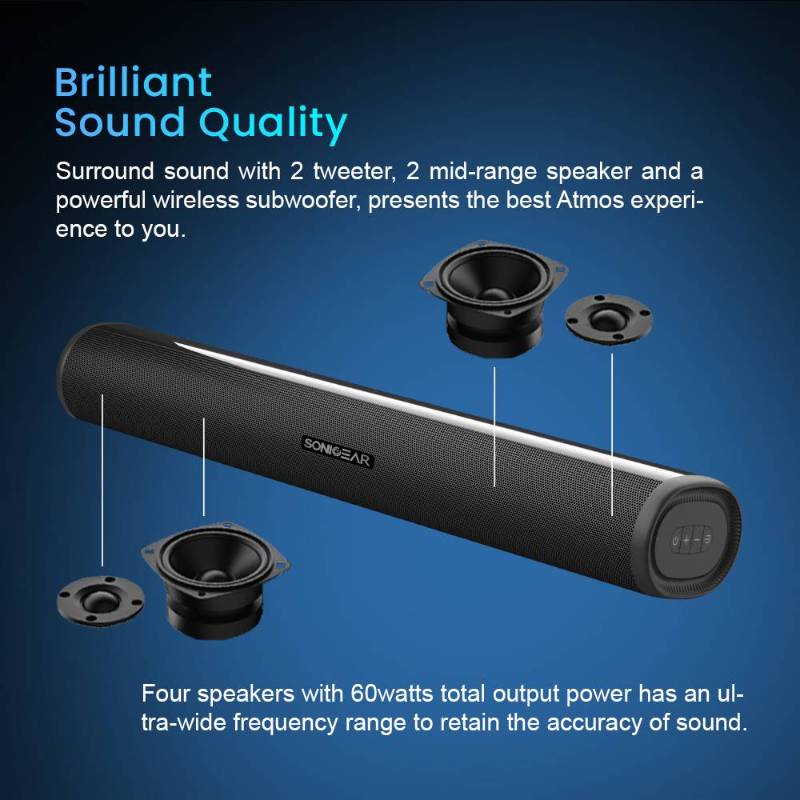 SOUNDBAR SONICGEAR STUDIOBAR 600 HD AIRB