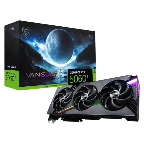MSI GeForce RTX™ 5060 Ti 16G GAMING TRIO OC