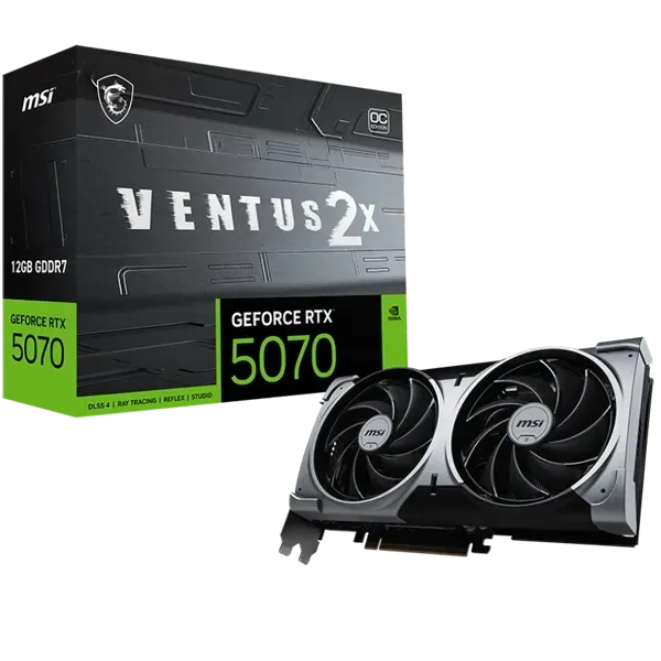 MSI GeForce RTX 5070 12G VENTUS 2X OC