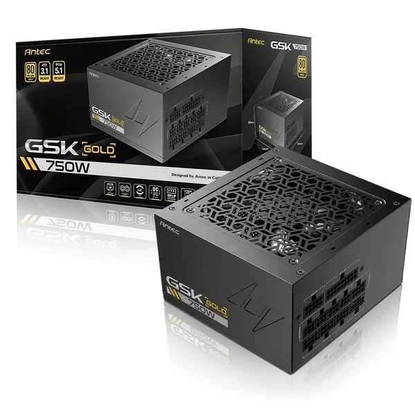 ANTEC GSK750 750W ATX3.1 FULLY MODULAR 80+ GOLD