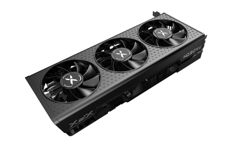 XFX Speedster QICK 308 AMD Radeon™ RX 6600 XT Black Gaming Graphics Card with 8GB GDDR6, AMD RDNA™ 2
