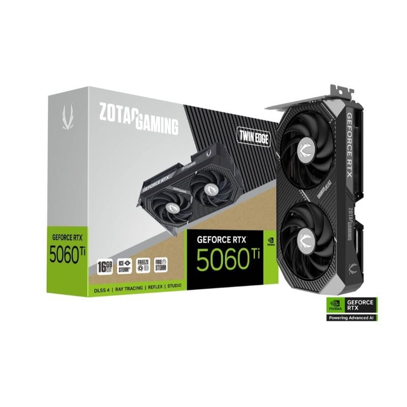 ZOTAC GAMING GeForce RTX 5060 Ti 16GB Twin Edge