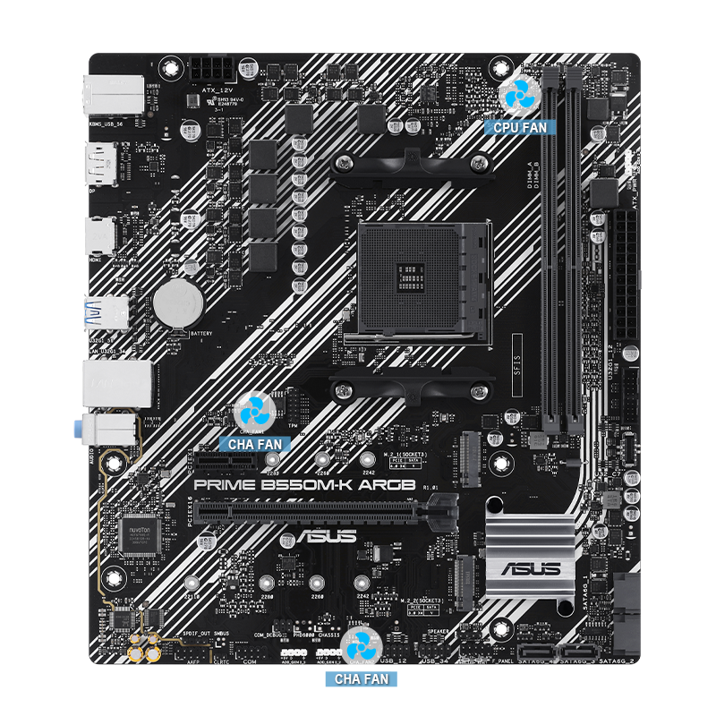ASUS PRIME B550M-K ARGB