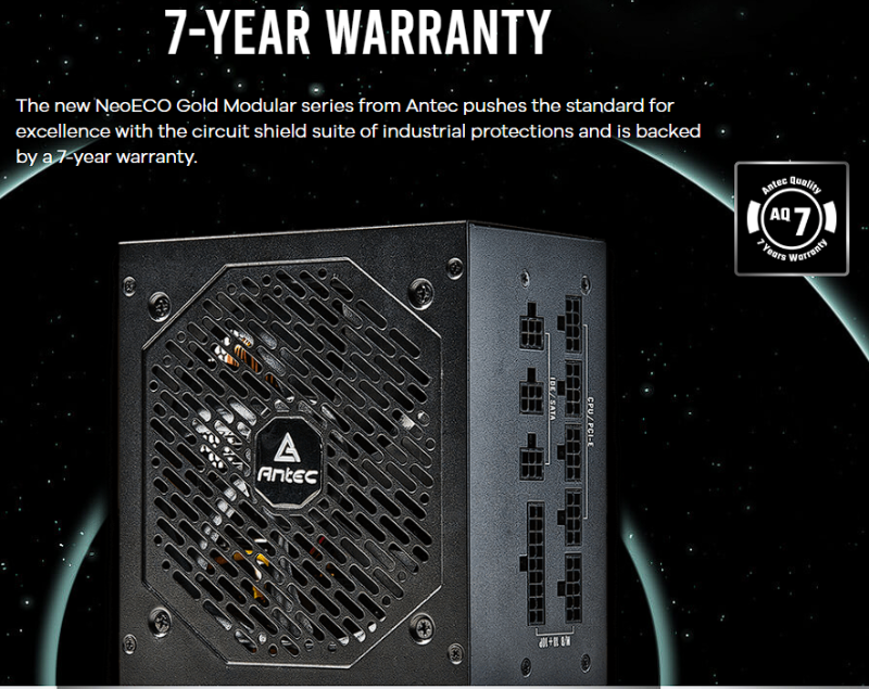 ANTEC NEOECO GOLD MODULAR NE650G M 650W