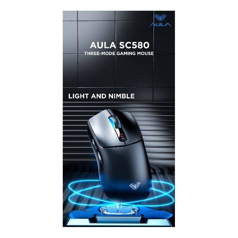 AULA SC580 Gaming Three mode Mouse