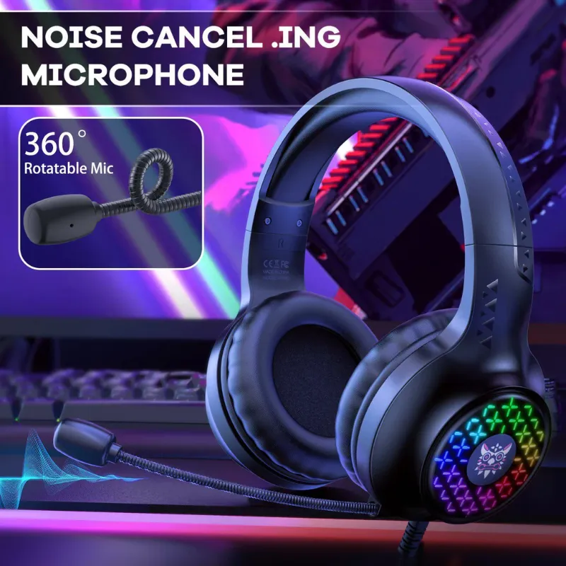ONIKUMA X7 PRO WIRED RGB GAMING HEADSET