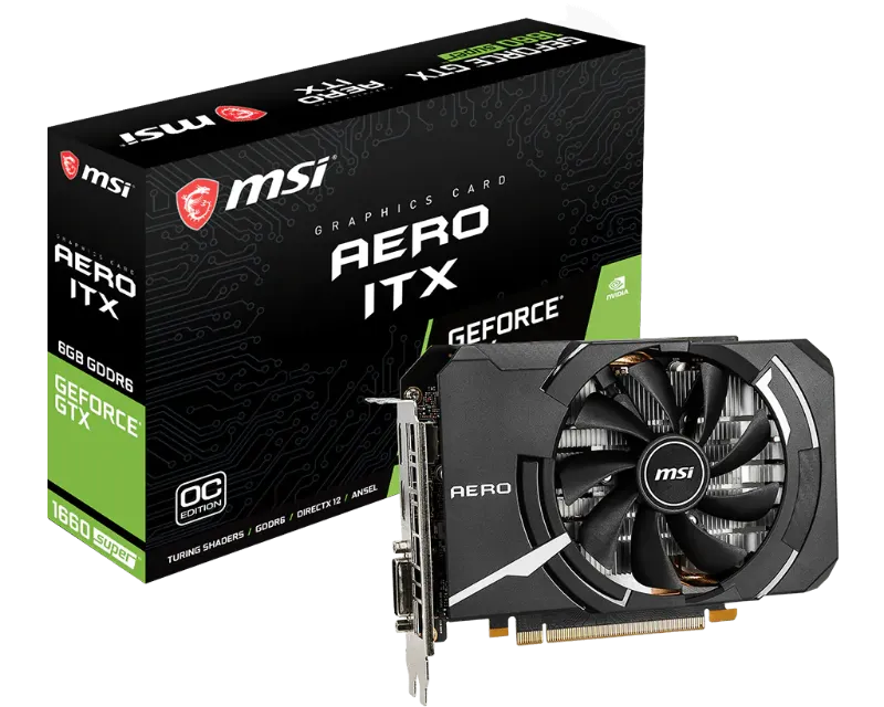 GeForce GTX 1660 SUPER™ AERO ITX OC