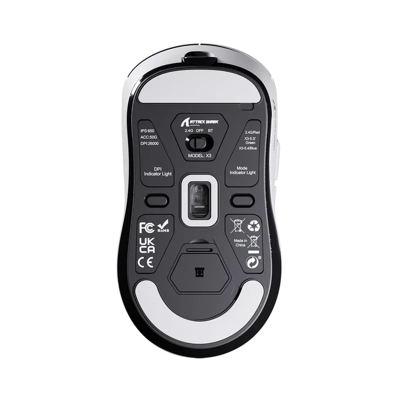 X3 Wireless Gaming Mouse PAW3395 Superlight