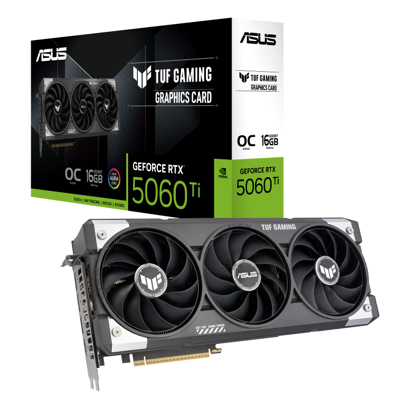 ASUS TUF Gaming GeForce RTX 5060 Ti 16GB GDDR7