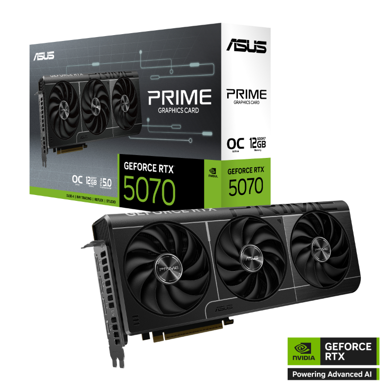 Asus PRIME GeForce RTX 5070 12GB GDDR7 OC