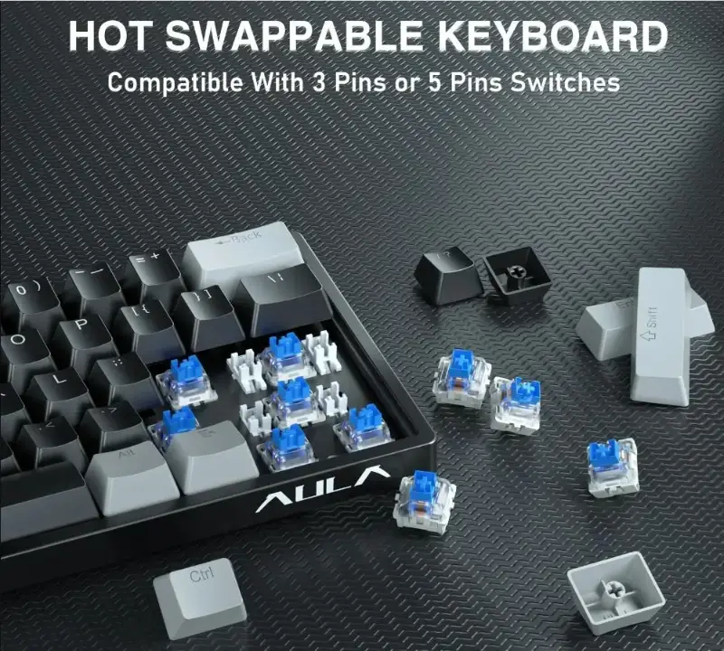 AULA F3261 RGB Gaming Mechanical Keyboard