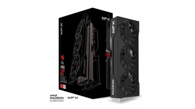 XFX Swift AMD Radeon RX 9060 XT OC Triple Fan Gaming Edition 16GB