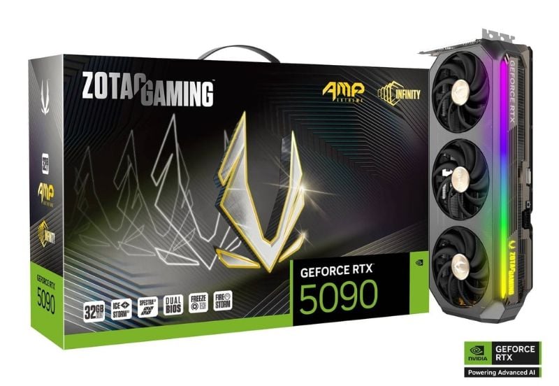 ZOTAC GAMING GeForce RTX 5090 AMP Extreme INFINITY