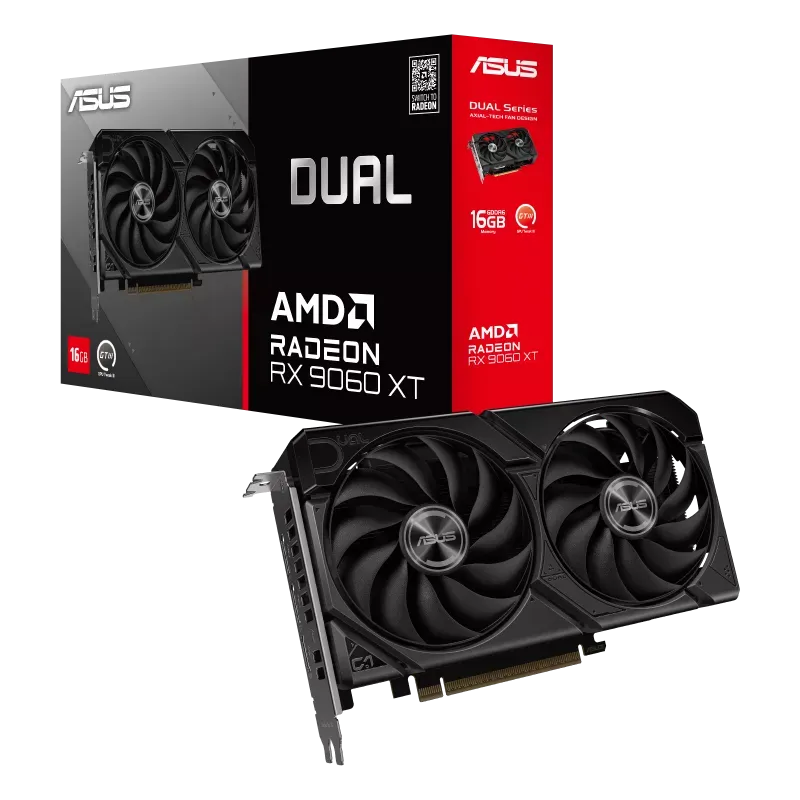 ASUS Dual Radeon™ RX 9060 XT 16GB GDDR6