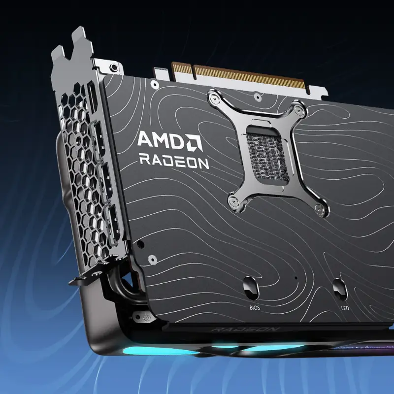 Yeston x GravaStar AMD RADEON RX 9070 XT 16G GDDR6 Mercury Nova OC