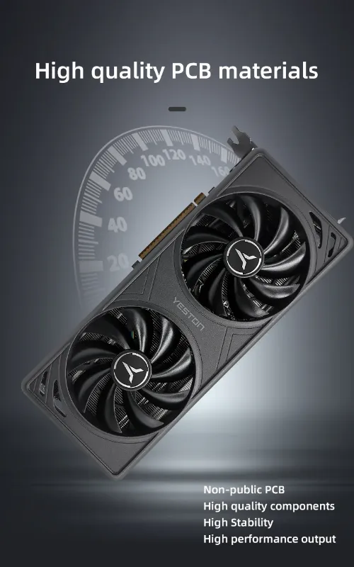 Yeston GAEA Radeon RX 9070 XT 16GB GDDR6 4nm video cards Desktop computer PC Video Graphics Card