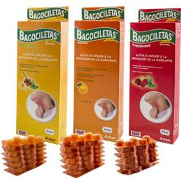 Bagociletas Frambuesa Benzocaina 6Mg X 4 Pastillas