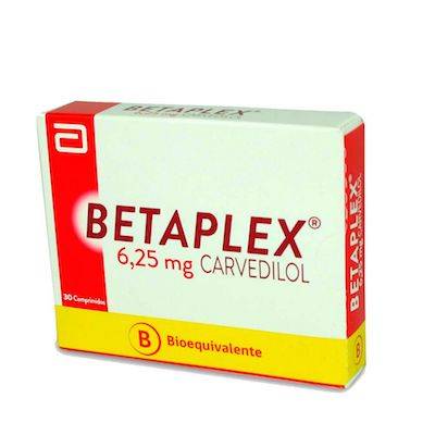 Betaplex 6.25Mg Carvedilol X Tableta