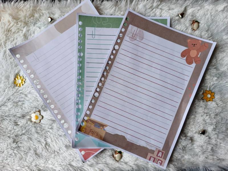 Kertas Binder Ready Desain Template