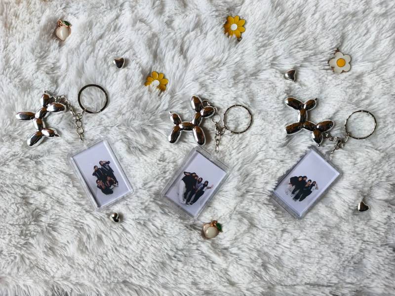 Keychain PhotoStrip Akrilikk custom Foto