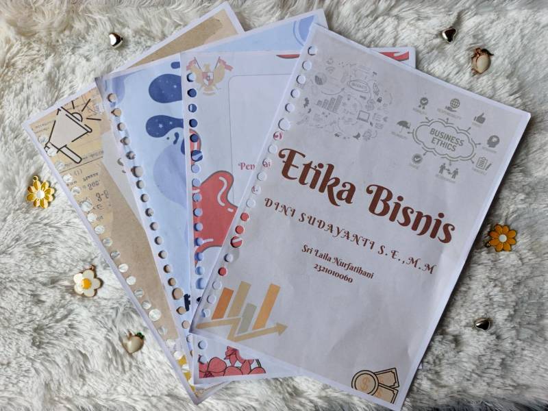 Custom Kertas Binder Desain Sendiri A5