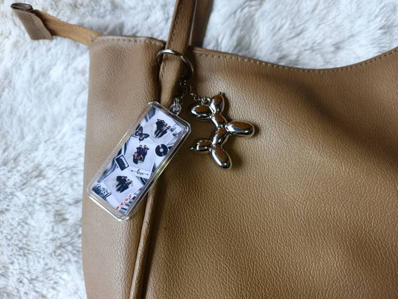 Keychain PhotoStrip Akrilikk custom Foto spotify