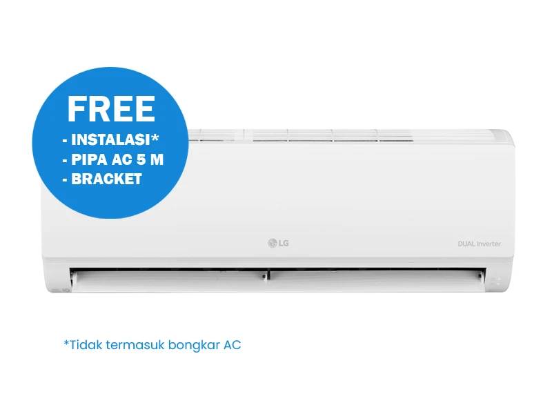 LG AC SPLIT 1/2 PK INVERTER WHITE