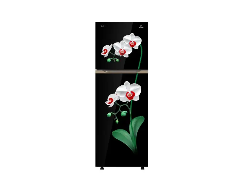 POLYTRON REFRI 2 DOOR 344L BLACK WHITE