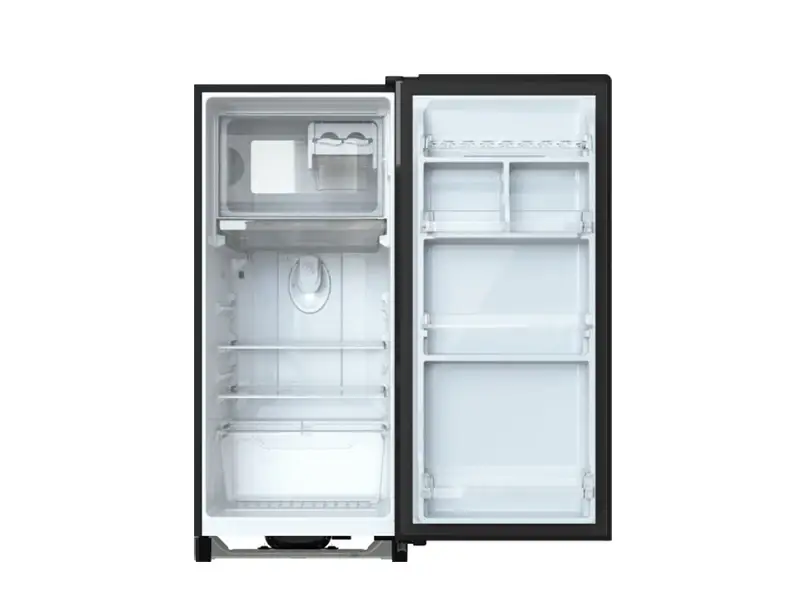 POLYTRON REFRIGERATOR 1 DOOR 181L BLACK BLUE/WHITE