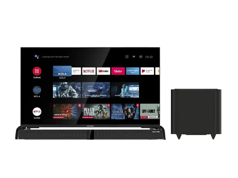 POLYTRON LED SOUNDBAR ANDROID TV 43 INCH