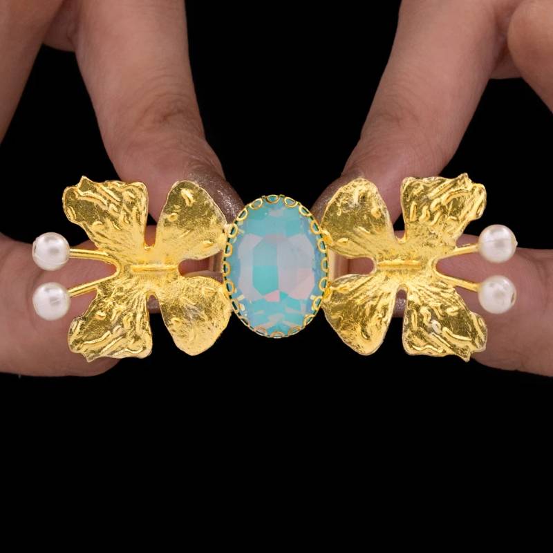 Anti-Tarnish Golden Butterfly Ring (Adjustable Size)