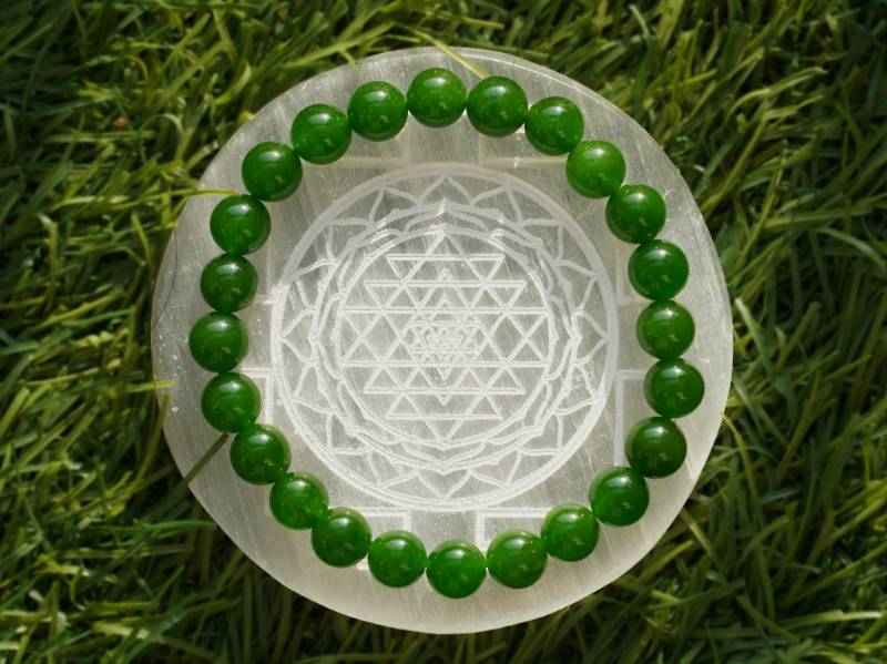 Green Jade (Bracelet) AAA Quality