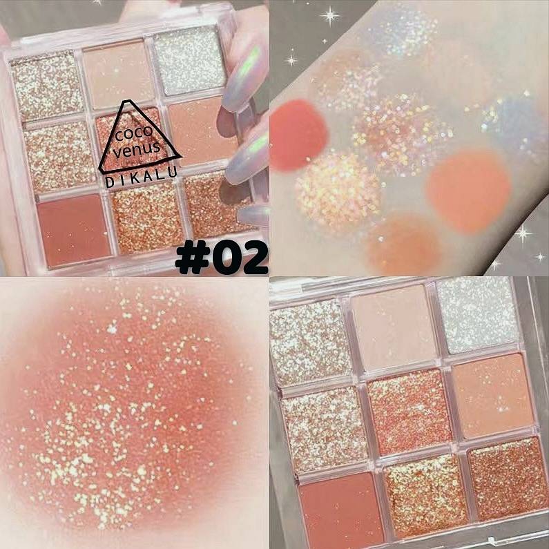 Paleta de sombras K-Beauty Shimmer #02
