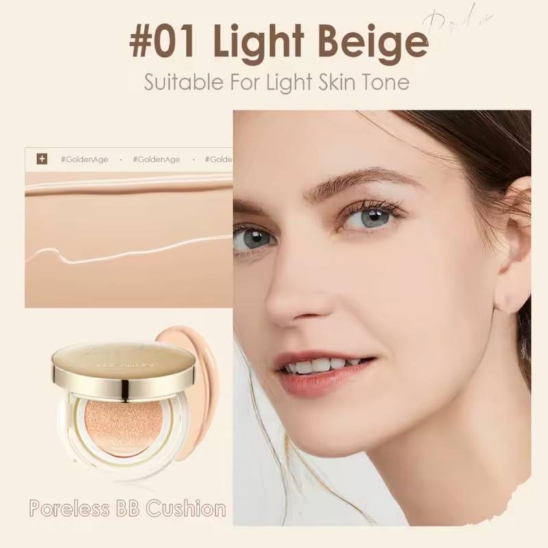 Base cushion Focallure con aloe vera y centella asiática
