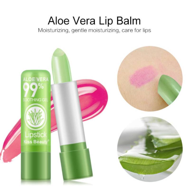 Bálsamo labial Aloe Vera con color