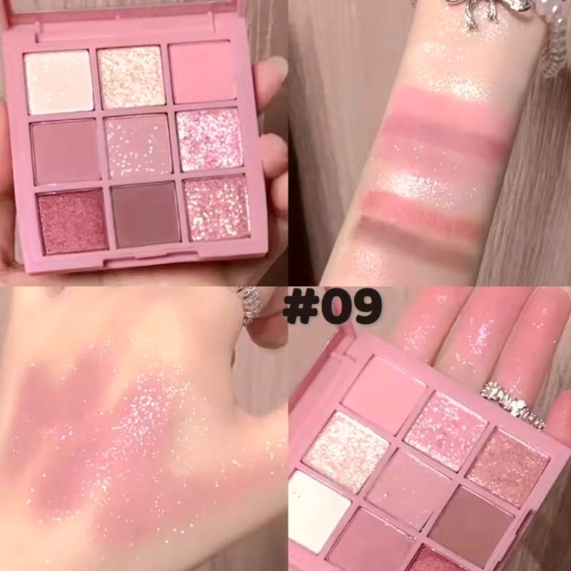 Paleta de sombras K-Beauty Pink #09