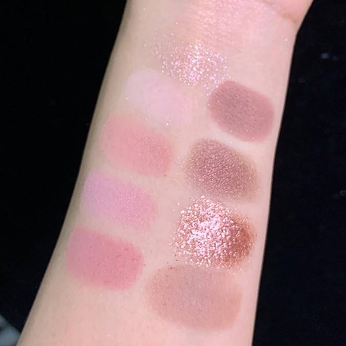 Paleta de sombras K-Beauty mate y brillo #04