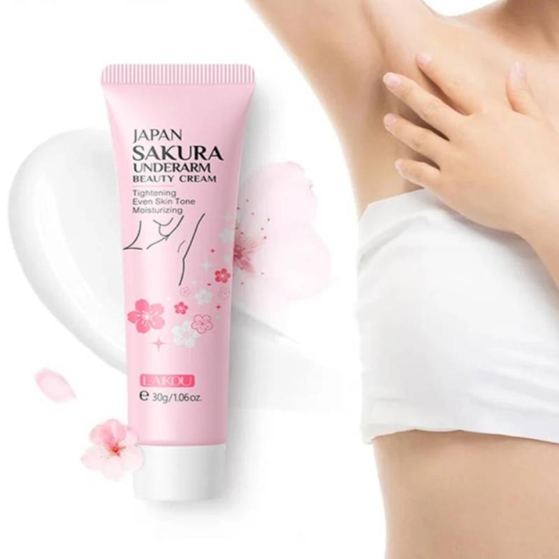 Crema aclarante Axilas y Cuerpo Japan Sakura