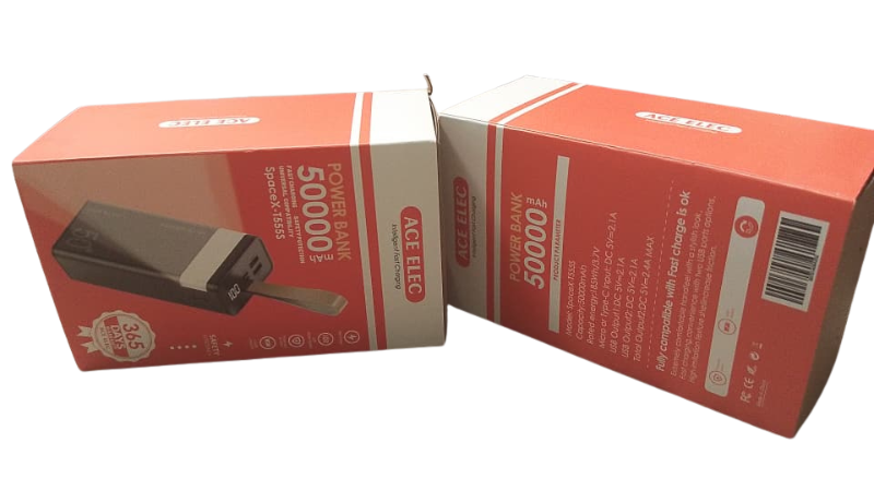 50000mah Original Powerbank Fast Charging 22.5W Intelligent PowerBank