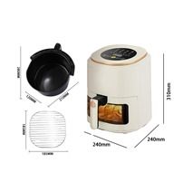 Silver Crest-8L Visual air fryer