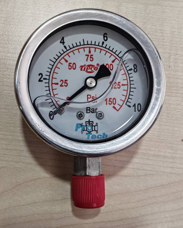 Pressure Gauge
0-100 bar