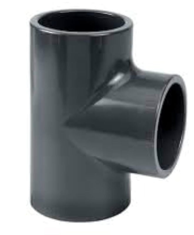 Tee-equal -UPVC-16bar 32mm